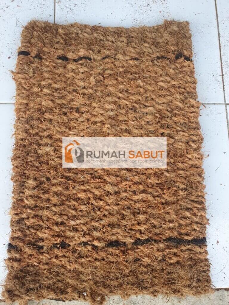Keset dari Sabut Kelapa untuk saringan Tambang Emas, Pengrajin Keset Sabut Kualitas Export